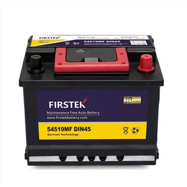 54519 12 V45AH DIN45 بطارية السيارة الجافة المشحونة