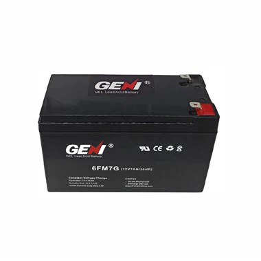 مختومة بطارية حمض الرصاص هلام 12V 7AH