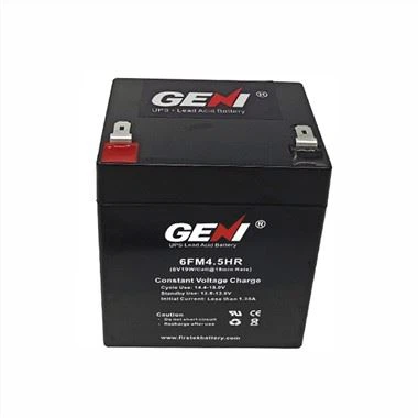 مختومة عالية الطاقة 12V 4.5AH بطارية الرصاص الحمضية