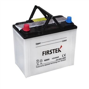 NS60S 12V 45AH JIS بطارية السيارة الجافة المشحونة